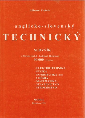 Anglicko-Slovensk technick slovnk