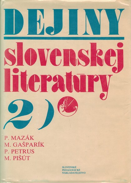 Dejiny slovenskej literatry 2.