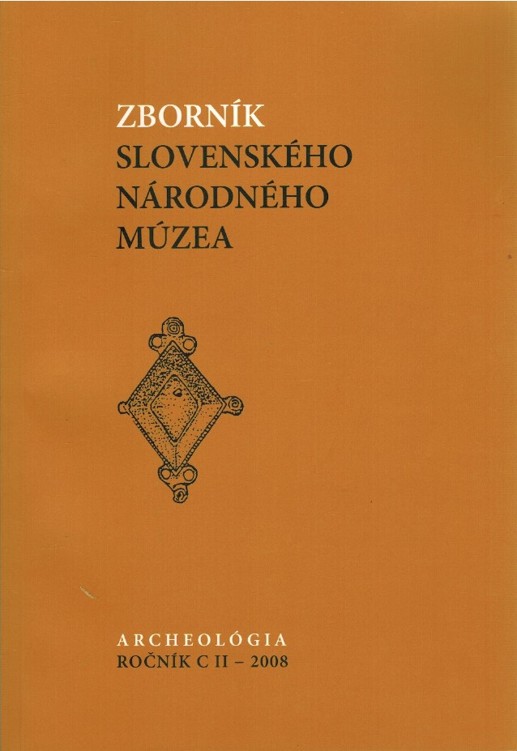 Zbornk slovenskho nrodnho mzea 18. Archeolgia (ronk CII.-2008)
