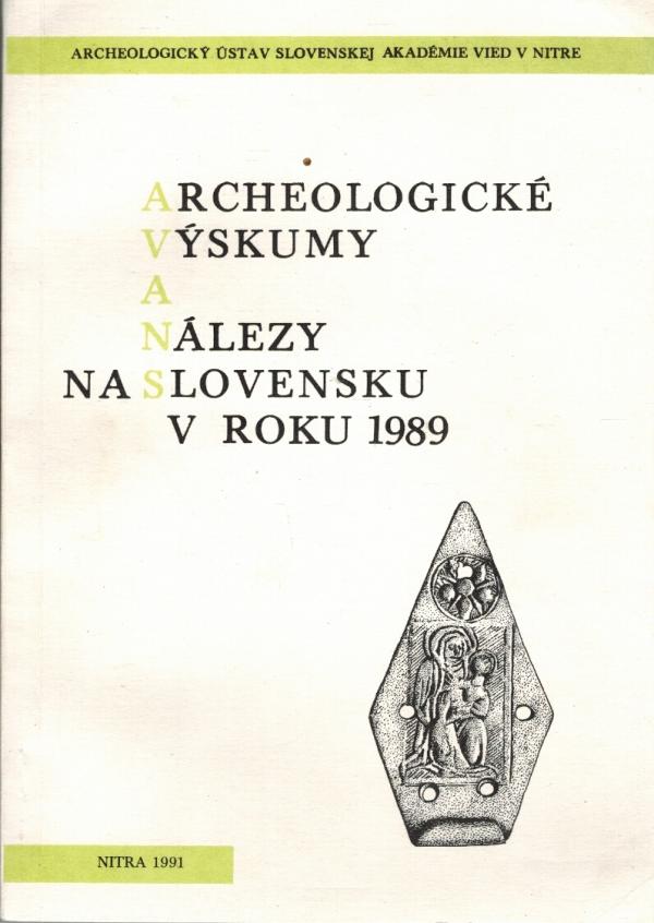 Archeologick vskumy a nlezy na Slovensku v roku 1989