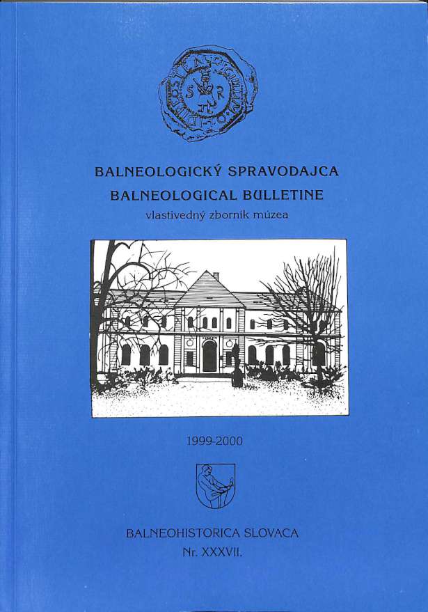 Balneologick spravodajca 1999-2000