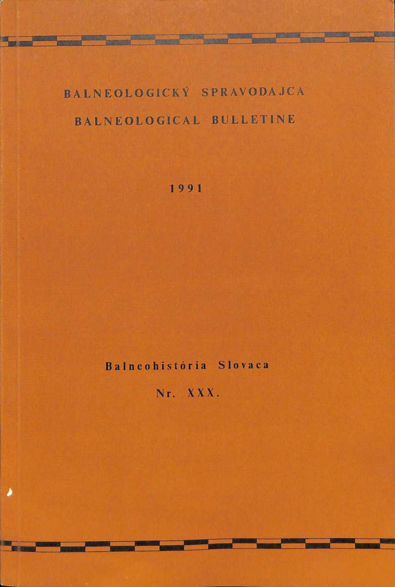 Balneologick spravodajca (1991)