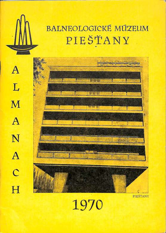 Almanach balneologickho mzea 1970