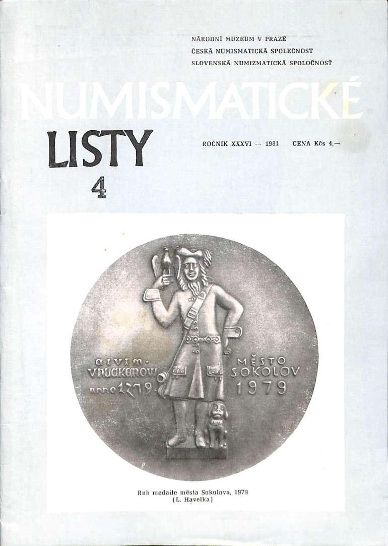 Numismatick listy 4/1981