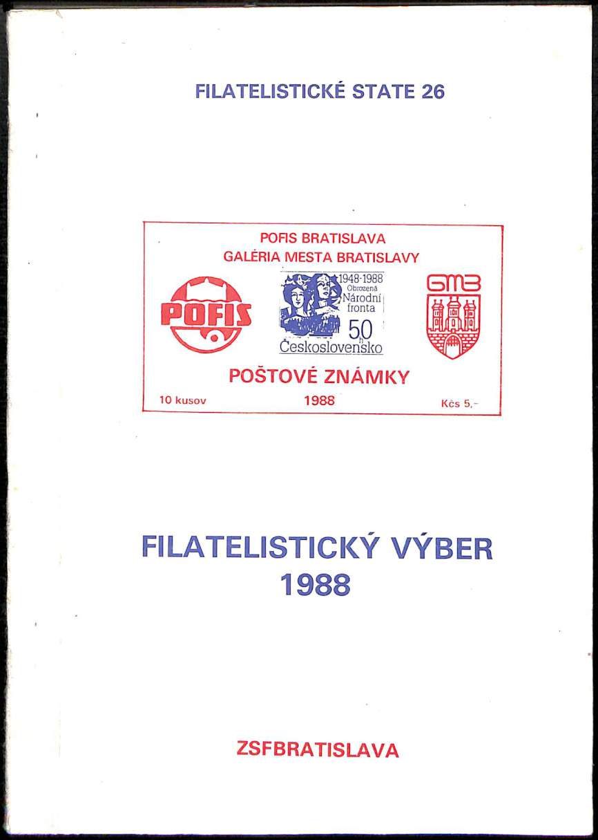 Filatelistick vber 1988