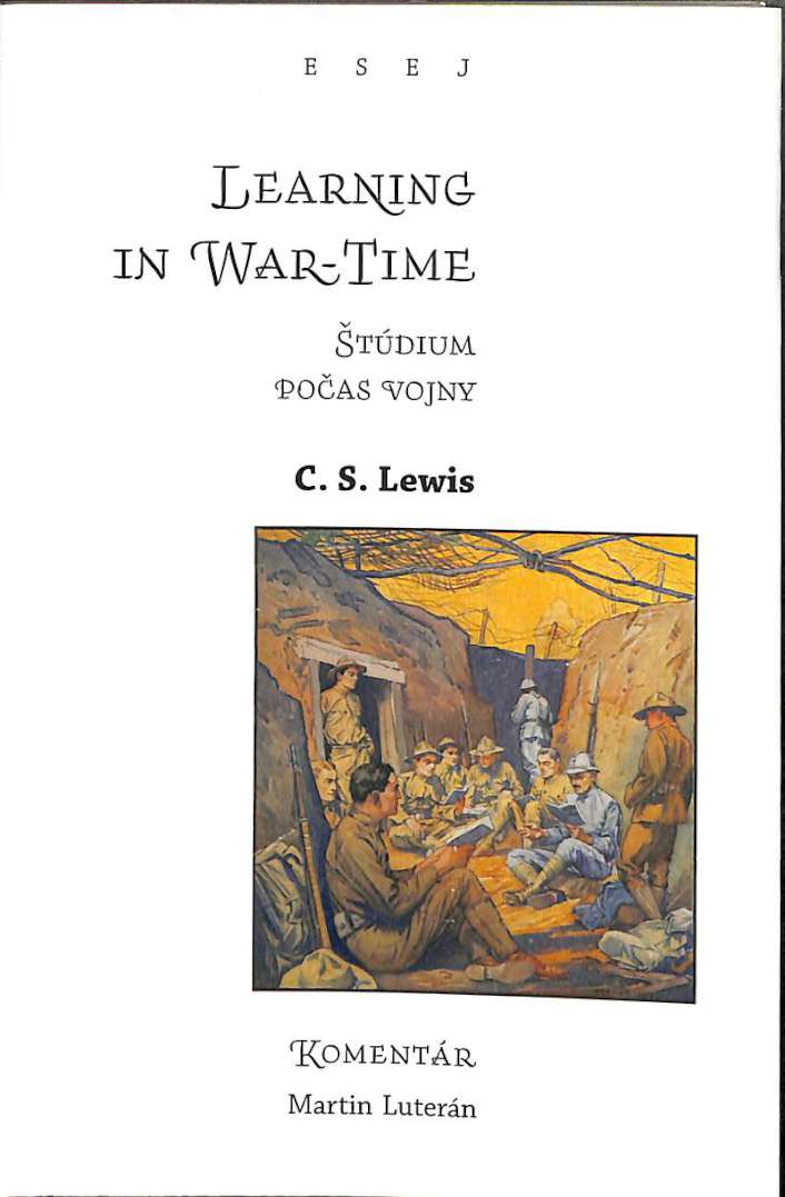 tdium poas vojny - Learning in War-Time