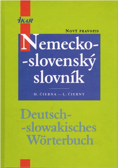 Nemecko-Slovensk slovnk (nov pravopis) 