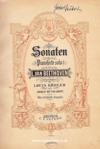 Sonaten fur pianoforte solo von L. V. Beethoven 