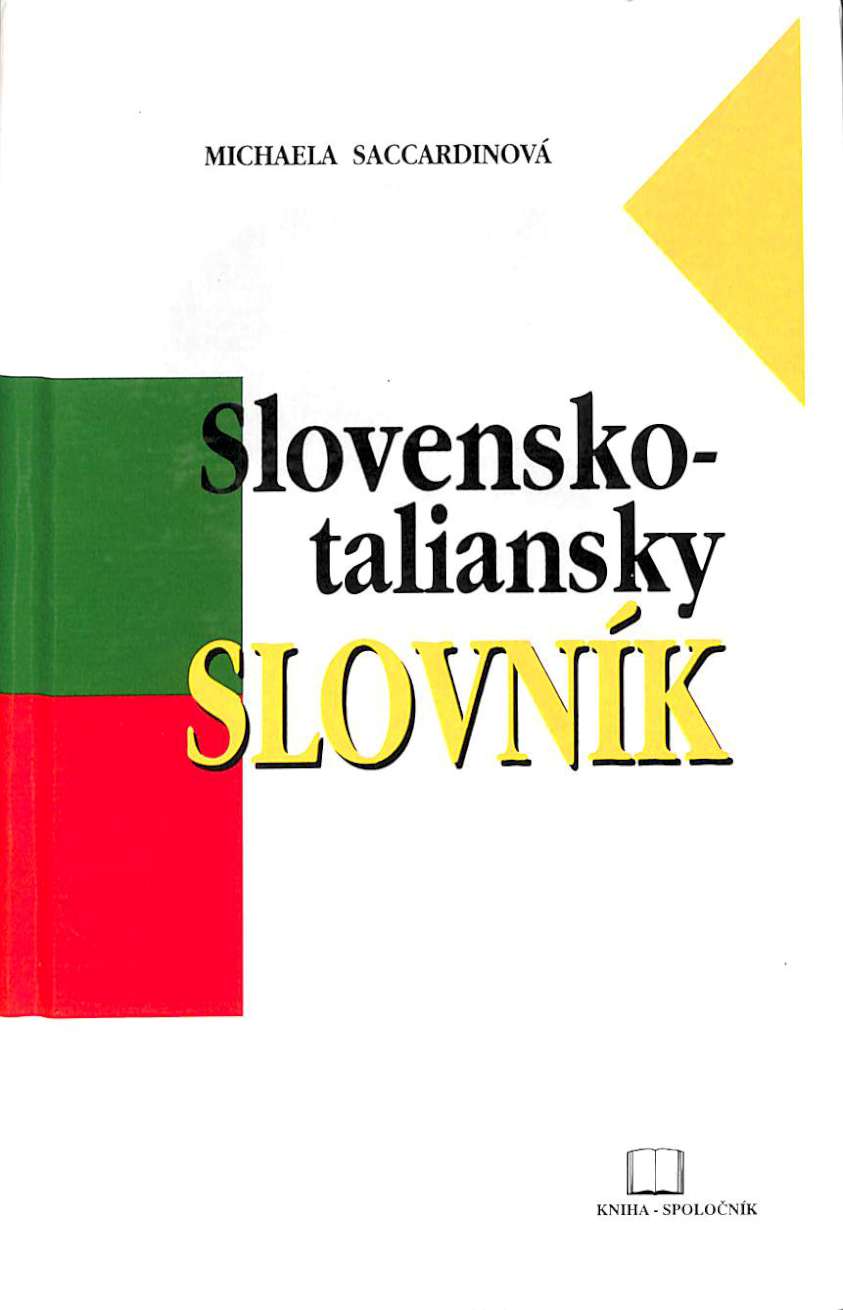 Slovensko-Taliansky slovnk
