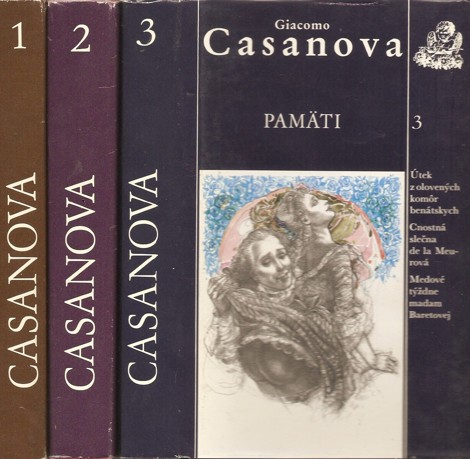 Casanova - Pamti 1, 2, 3. 