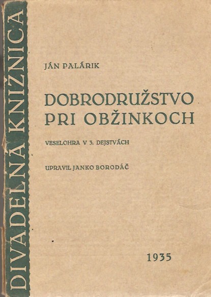 Dobrodrustvo pri Obinkoch (1935) 