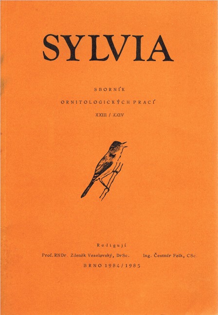 Sylvia - Sbornk ornitologickch prac XXIII/XXIV