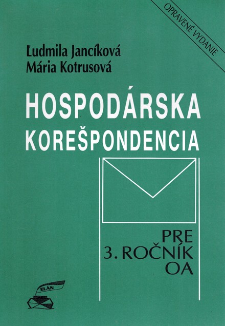 Hospodrska korepondencia pre 3. ronk OA (2008)