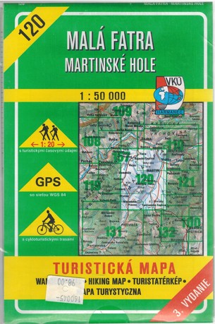 Mal Fatra. Martinsk Hole (turistick mapa)