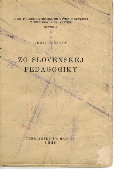 Zo Slovenskej pedagogiky (1940)