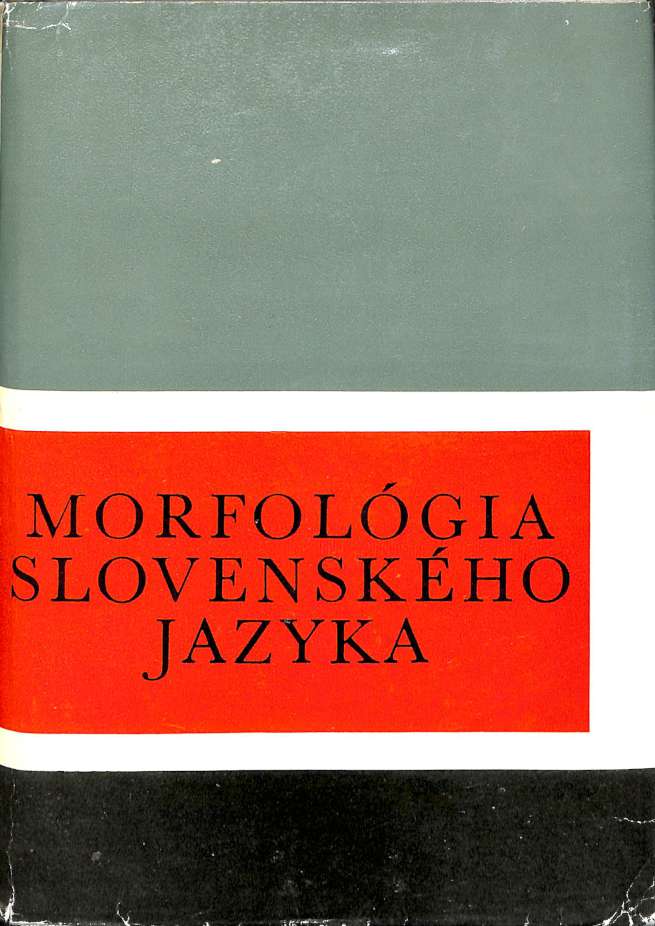Morfolgia slovenskho jazyka