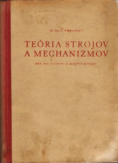 Teria strojov a mechanizmov /1953/