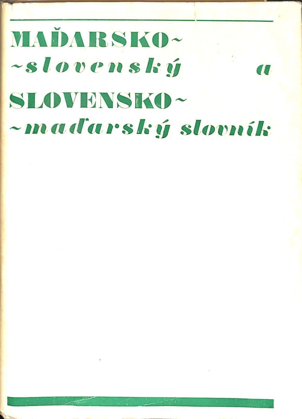Maarsko Slovensk a Slovensko Maarsk slovnk