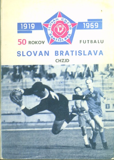 50 rokov futbalu slovan Bratislava CHZJD