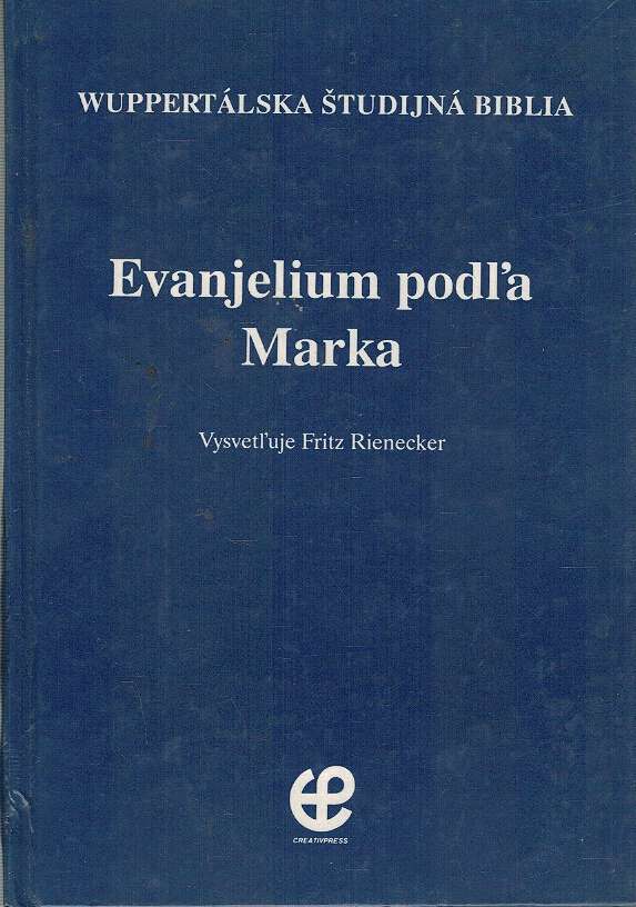 Evanjelium poda Marka - Wuppertlska tudijn Biblia