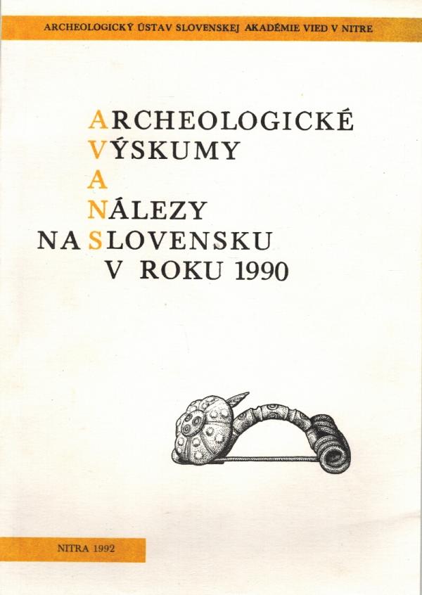 Archeologické výskumy a nálezy na Slovensku v roku 1990