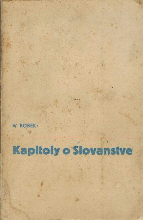 Kapitoly o Slovanstve