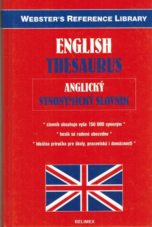 English Thesaurus - Anglick synonymick slovnk