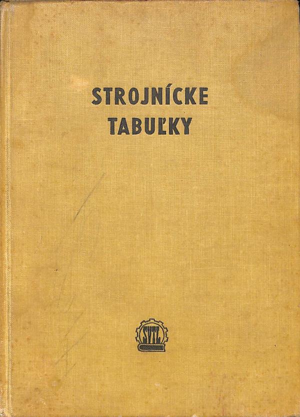 Strojnick tabulky (1962)