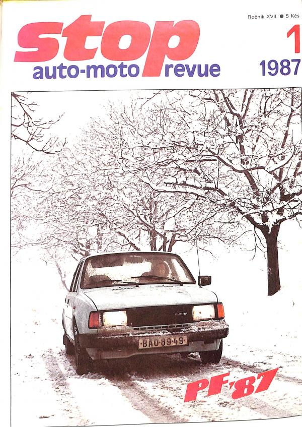 asopis Stop - Auto moto revue 1987