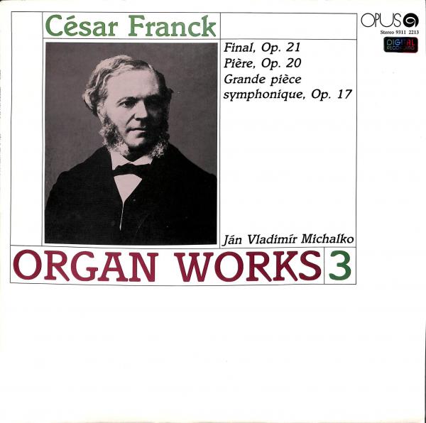 César Franck - Organ works 3. (LP)