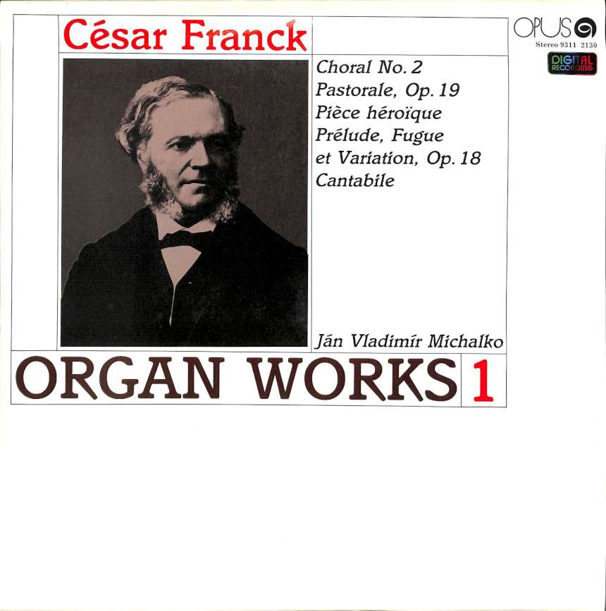 César Franck - Organ works 1. (LP)