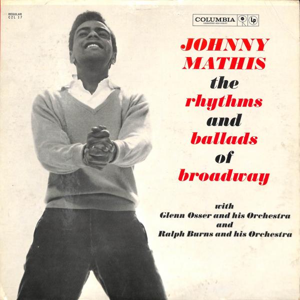 Johnny Mathis - The Rhythms And Ballads Of Broadway (LP)