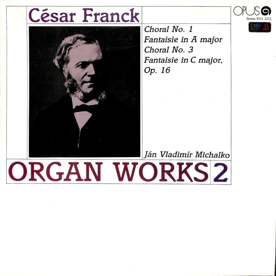 César Franck - Organ works 2. (LP)