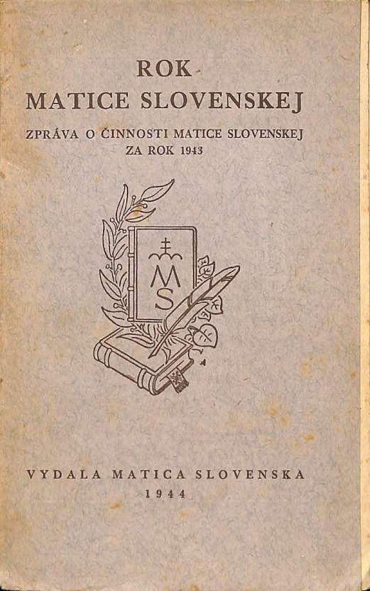 Rok Matice slovenskej 1943