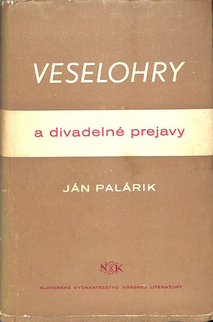 Veselohry a divadeln prejavy - Jn Palrik
