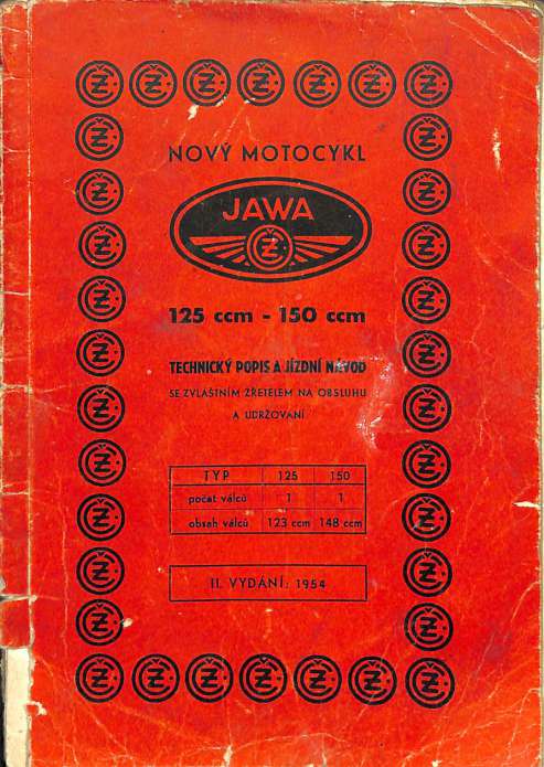 Jawa 125, 150 - Technický popis