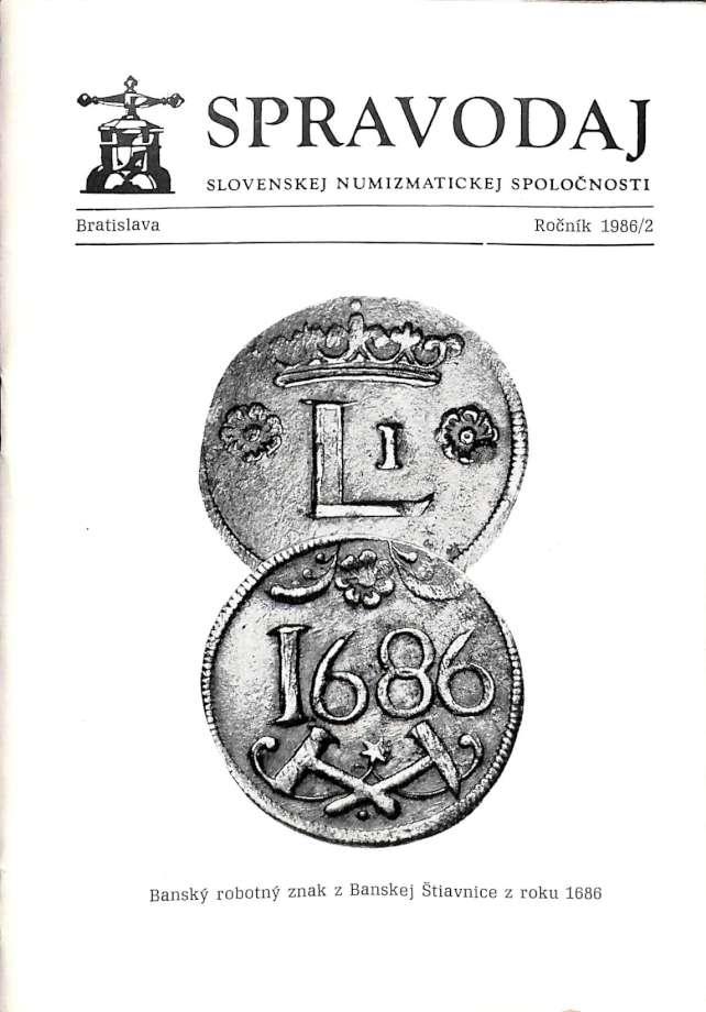 Spravodaj slovenskej numizmatickej spolonosti 1986/2