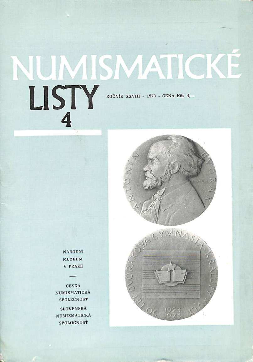 Numismatick listy 4/1973