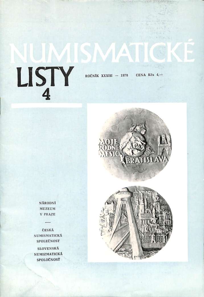 Numismatick listy 4/1978