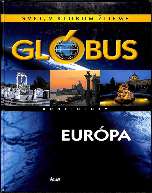 Glóbus - Európa (kontinenty)