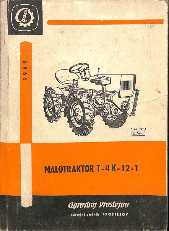 Malotraktor TZ-4K-12-1. Návod k obsluze a technický popis