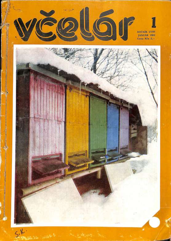 Časopis včelár 1984