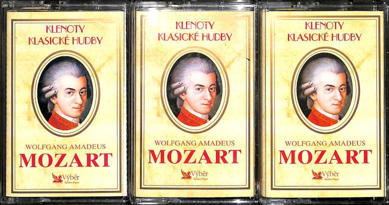 Klenoty klasick hudby - Wolfgang Amadeus Mozart 1.-3. (MC)