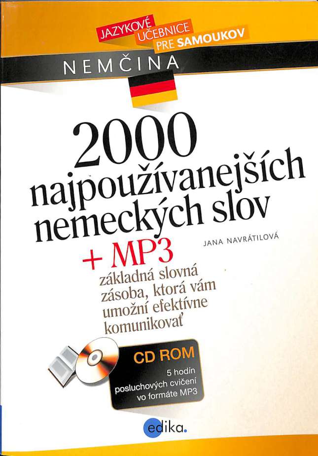 2000 najpouvanejch nemeckch slov + MP3