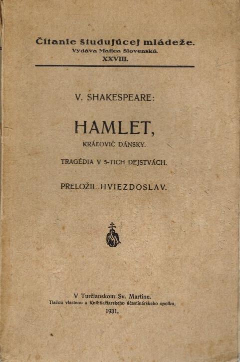 Hamlet, krovi Dnsky 