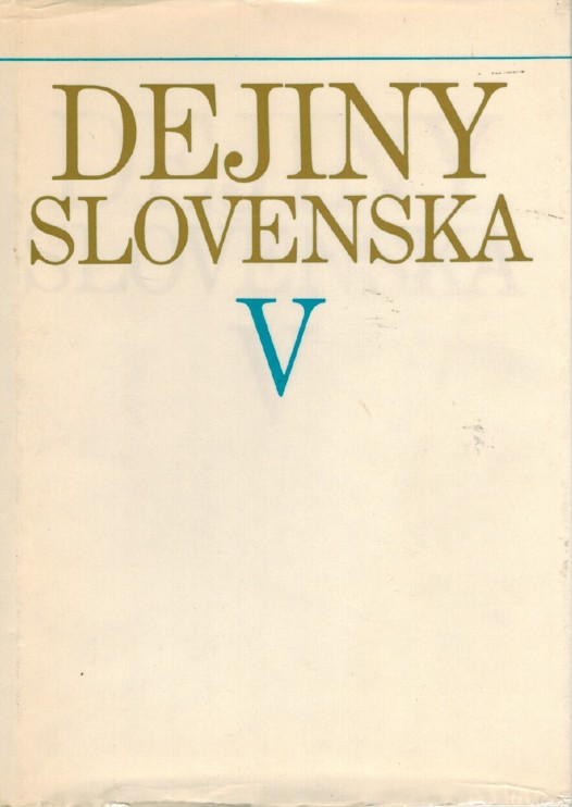 Dejiny Slovenska V. (1918-1945)