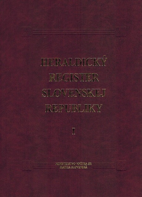 Heraldick register slovenskej republiky I.