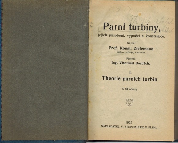 Parn turbiny I. II. III. 