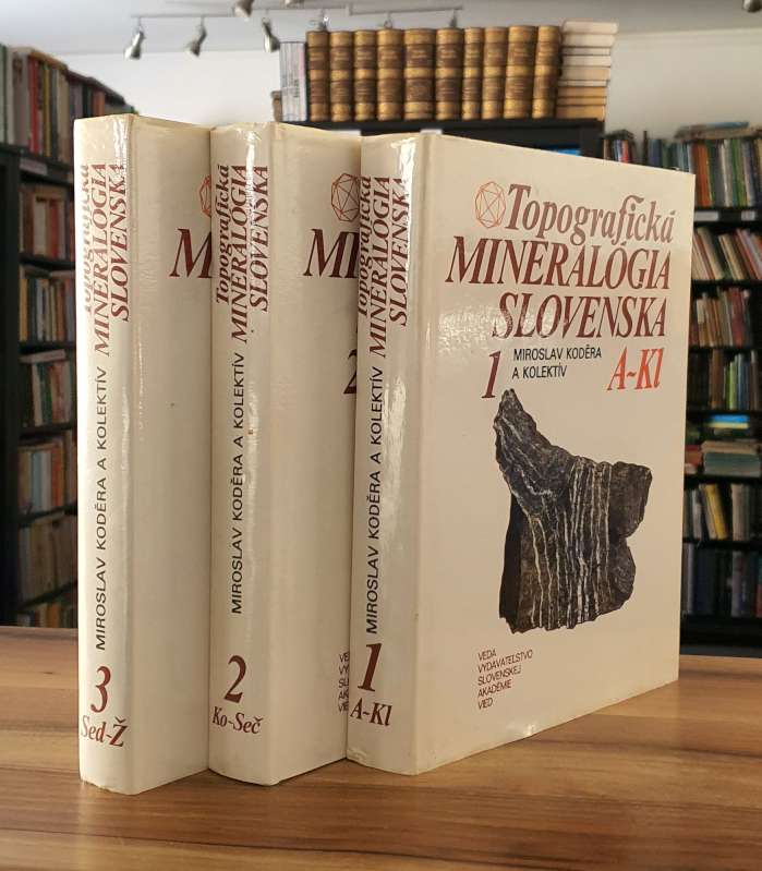 Topografick mineralgia slovenska I. II. III.